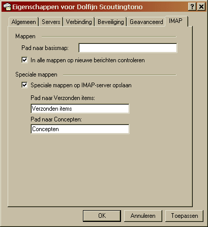 Verander de namen van de mappen in nederlandse namen