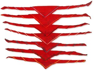 De kampdassen van de Glimwormpjeskring